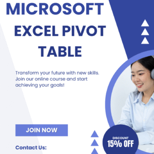 Microsoft 365 Excel Pivot Table